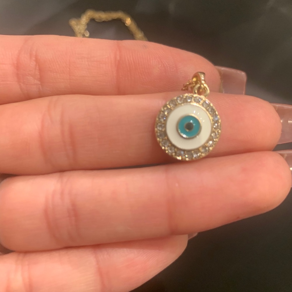 Evil eye necklace